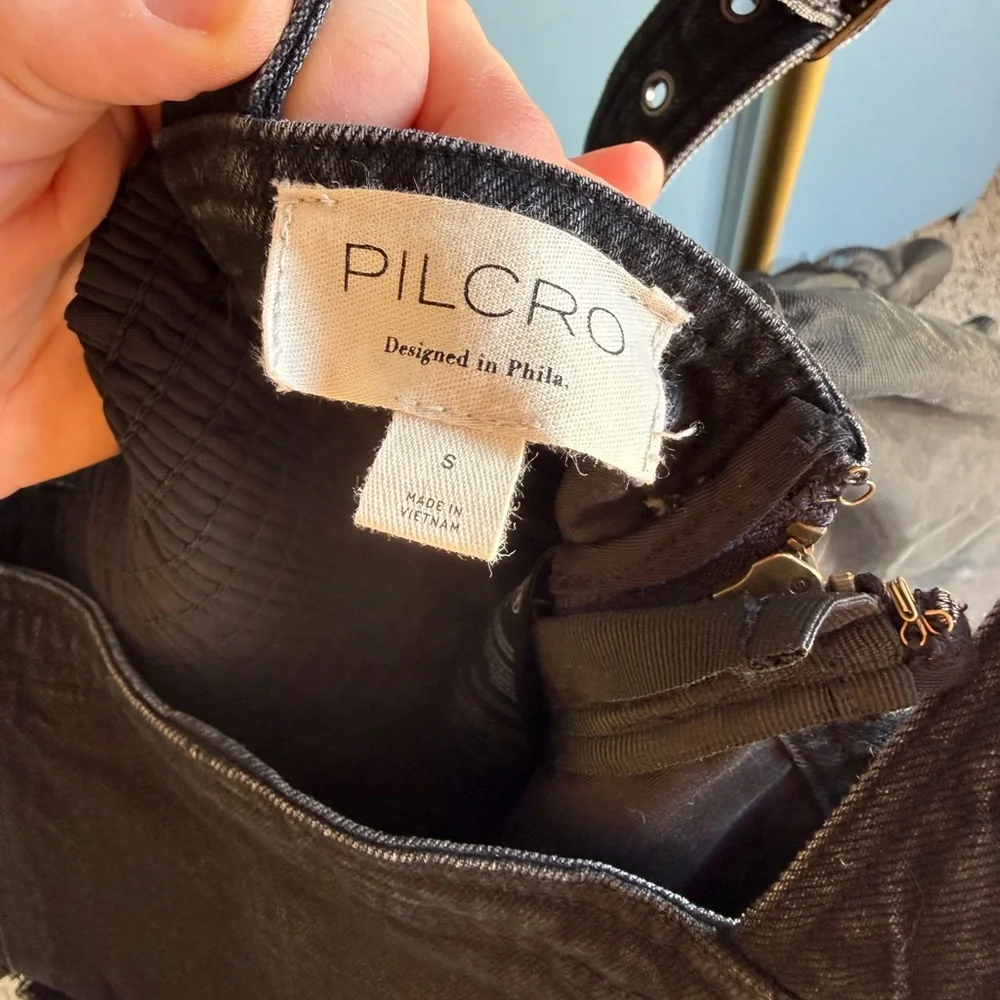 Pilcro Black Tulle Layered Dress - Picture 8 of 10